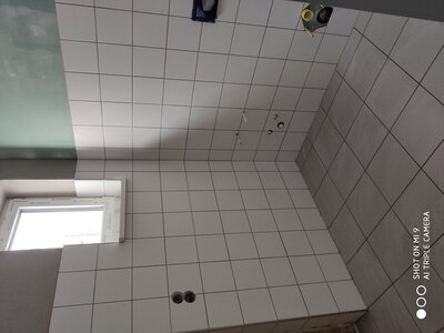 Kompletní realizace  toalet a technické mistnosti střední Čechy